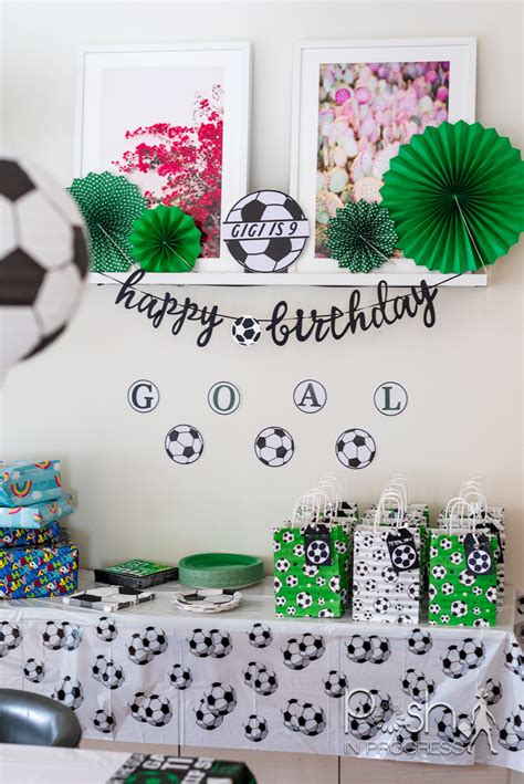 soccer birthday parties.